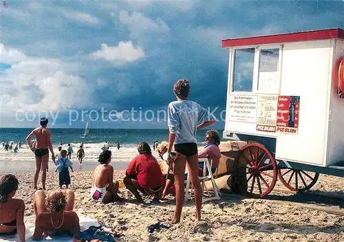 AK / Ansichtskarte Sylt Strand  Kat. Sylt Ost