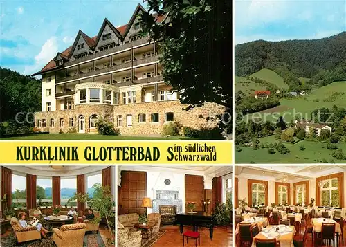 AK / Ansichtskarte Glottertal Rehabilitations Klinik Glotterbad  Kat. Glottertal Schwarzwald