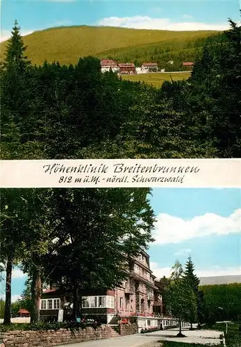 AK / Ansichtskarte Breitenbrunnen Hoehenklinik  Kat. Sasbachwalden