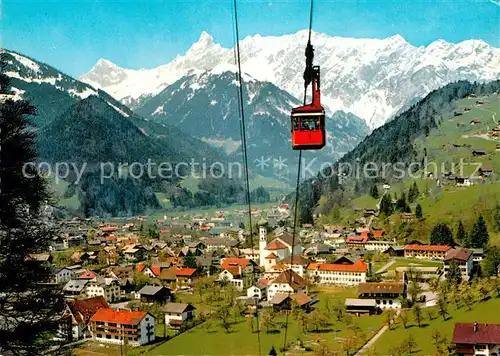 AK / Ansichtskarte Schruns Vorarlberg Montafoner Hochjochbahn Zimba Vandanser Steinwand  Kat. Schruns