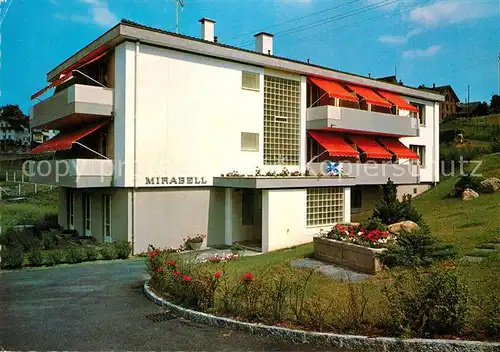 AK / Ansichtskarte Weggis Vierwaldstaettersee Haus Mirabell 