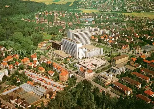 AK / Ansichtskarte Ludwigsburg Wuerttemberg Krankenanstalten Fliegeraufnahme 