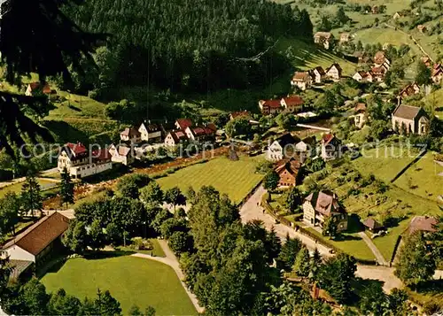 AK / Ansichtskarte Schwarzenberg Baiersbronn Fliegeraufnahme Kat. Baiersbronn