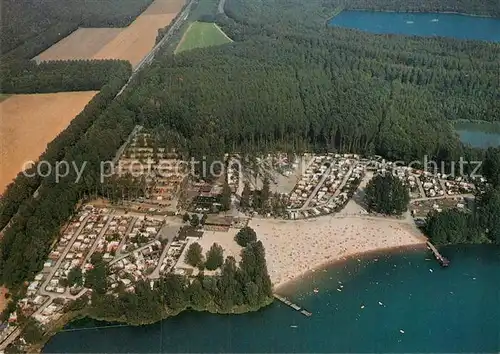 AK / Ansichtskarte Liblar Campingplatz Strandbad Liblarer See Fliegeraufnahme  Kat. Erftstadt