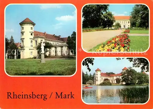 AK / Ansichtskarte Rheinsberg Schloss Diabetikerzentrum Helmut Lehmann Kat. Rheinsberg