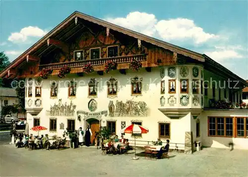 AK / Ansichtskarte Bernau Chiemsee Gasthaus zum alten Wirt Kat. Bernau a.Chiemsee