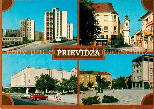 AK / Ansichtskarte Prievidza Hotel Magura Prior Denkmal