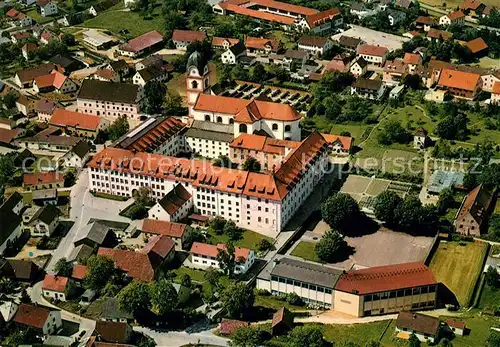 AK / Ansichtskarte Regensburg Fliegeraufnahme BEnediktinerabtei Rohr Asamkirche Kat. Regensburg