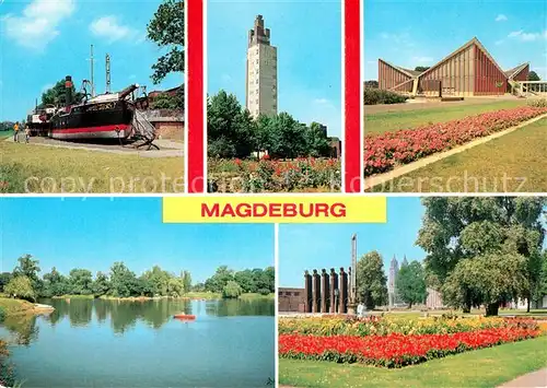 AK / Ansichtskarte Magdeburg Kulturpark Rotehorn Kat. Magdeburg