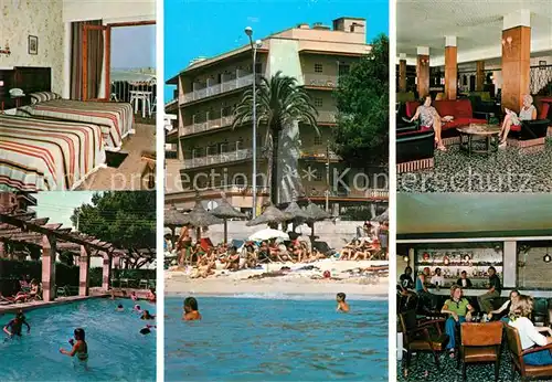 AK / Ansichtskarte Palma de Mallorca Hotel Oasis Kat. Palma de Mallorca