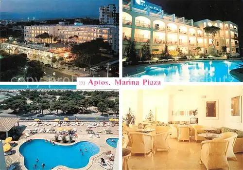 AK / Ansichtskarte Playa de Palma Mallorca Apartamentos Marina Plaza Kat. Spanien
