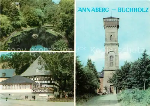 AK / Ansichtskarte Annaberg Buchholz Erzgebirge Waldschloesschenpark HOG Frohnauer Hammer Pohlberg Kat. Annaberg