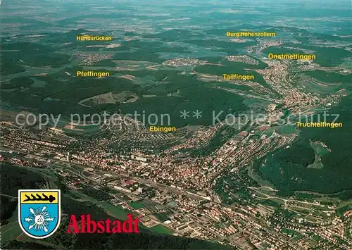 AK / Ansichtskarte Albstadt Wuerttemberg Fliegeraufnahme  Kat. Albstadt