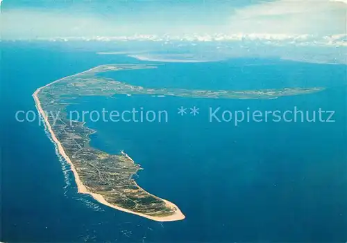 AK / Ansichtskarte Insel Sylt Fliegeraufnahme Kat. Westerland