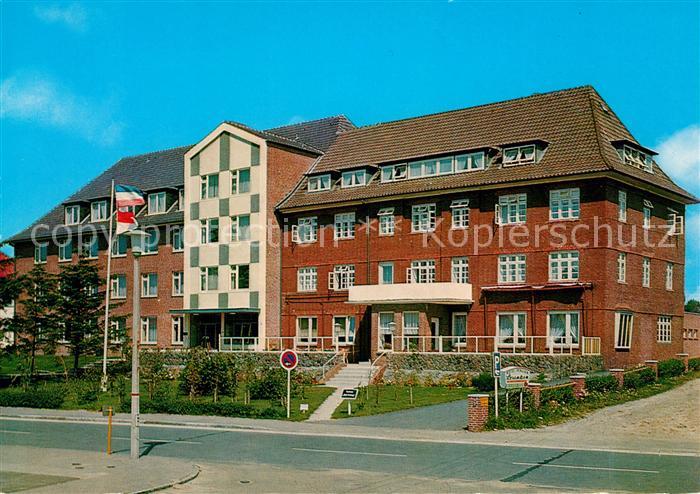 AK / Ansichtskarte Peter Ording St Kurheim Stadt Hamburg