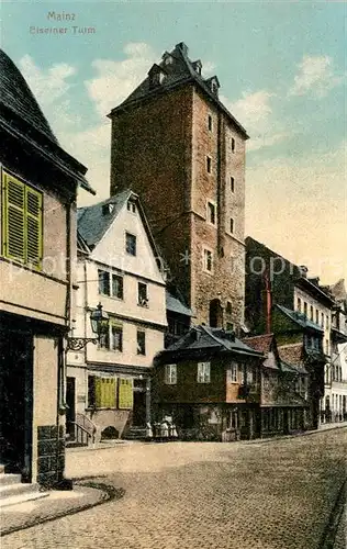 AK / Ansichtskarte Mainz Rhein Eiserner Turm