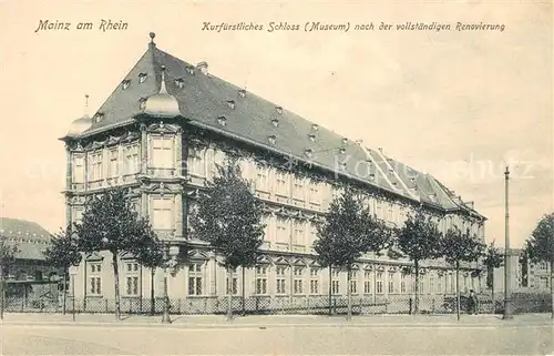 AK / Ansichtskarte Mainz Rhein Kurfuerstliches Schloss nach Renovierung