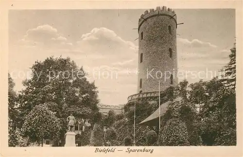 AK / Ansichtskarte Bielefeld Sparrenburg Denkmal Kat. Bielefeld