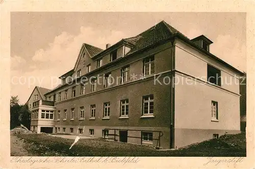 AK / Ansichtskarte Bethel Bielefeld Theologische Schule Jaegerstift Kat. Bielefeld
