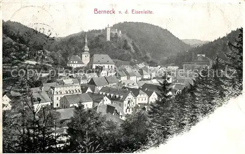 AK / Ansichtskarte Bad Berneck Panorama Blick von der Eisenleite Kat. Bad Berneck Fichtelgebirge