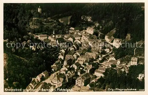 AK / Ansichtskarte Bad Berneck Original Fliegeraufnahme Kat. Bad Berneck Fichtelgebirge