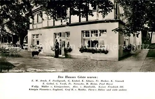 AK / Ansichtskarte Bad Godesberg Hotel Schaumburger Hof Kat. Bonn