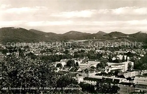 AK / Ansichtskarte Bad Godesberg mit Siebengebirge Kat. Bonn