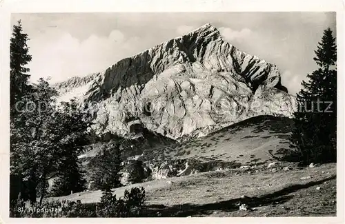 AK / Ansichtskarte Alpspitze  Kat. Garmisch Partenkirchen