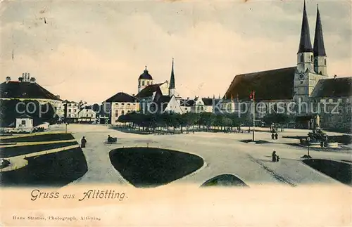 AK / Ansichtskarte Altoetting Kirchenpartie Kat. Altoetting