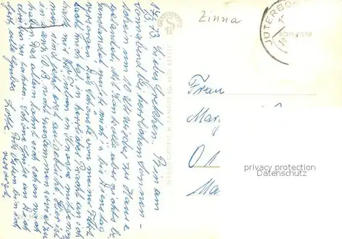 AK / Ansichtskarte Zinna Kloster Kat. Zinna