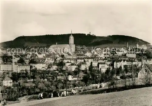 AK / Ansichtskarte Annaberg Buchholz Erzgebirge Panorama Poehlberg Kat. Annaberg