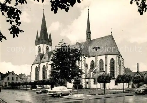 AK / Ansichtskarte Lippspringe Bad Martinskirche Kat. Bad Lippspringe