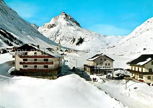 AK / Ansichtskarte Galtuer Tirol Hotel Alpenrose Winter Kat. Galtuer