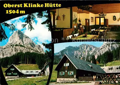 AK / Ansichtskarte Oberst Klinke Huette  Panoramen Kat. Admont