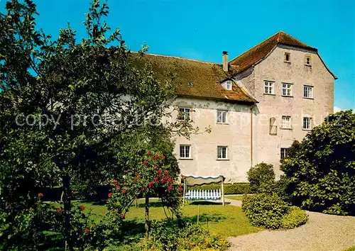 AK / Ansichtskarte Wasserburg Bodensee Hotel Schloss Wasserburg Kat. Wasserburg (Bodensee)