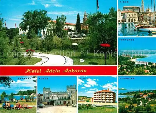 AK / Ansichtskarte Ankaran Hotel Adria Panorama Kat. Slowenien