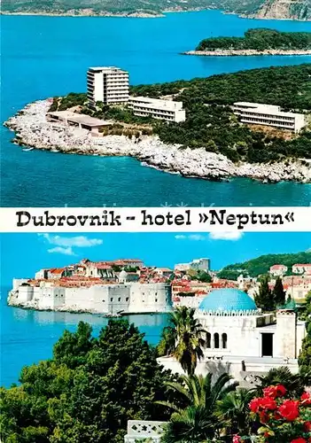 AK / Ansichtskarte Dubrovnik Ragusa Hotel Neptun Kueste Altstadt Kat. Dubrovnik
