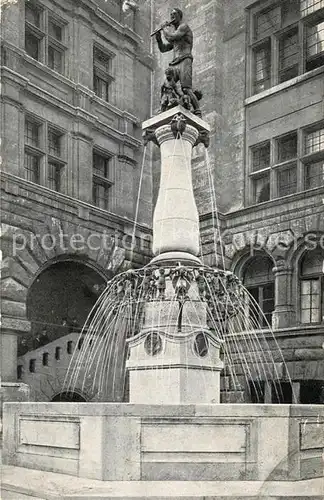 AK / Ansichtskarte Leipzig Zierbrunnen am neuen Rathaus Kat. Leipzig