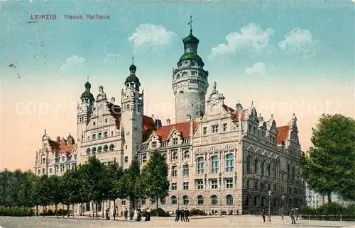 AK / Ansichtskarte Leipzig Neues Rathaus Kat. Leipzig