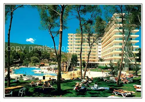 AK / Ansichtskarte Palma de Mallorca Hotel Belvedere Kat. Palma de Mallorca