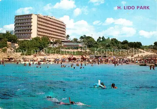 AK / Ansichtskarte Paguera Mallorca Islas Baleares Hotel Lido Park Kat. Calvia