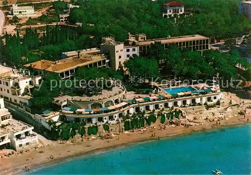 AK / Ansichtskarte Paguera Mallorca Islas Baleares Fliegeraufnahme Hotel Villamil Kat. Calvia