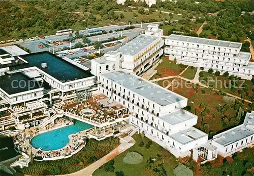 AK / Ansichtskarte Porec Fliegeraufnahme Hotel Delfin Kat. Kroatien