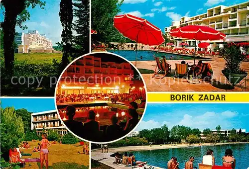 AK / Ansichtskarte Zadar Borik Hotelanlage
