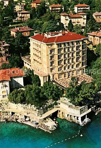 AK / Ansichtskarte Lovran Fliegeraufnahme Hotel Beograd Kat. Kroatien