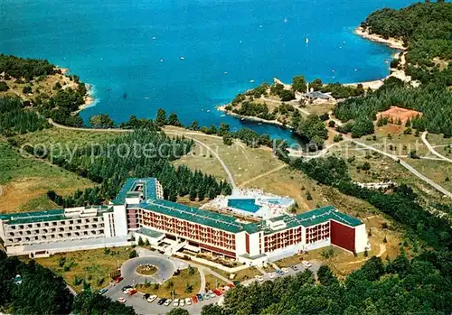 AK / Ansichtskarte Porec Fliegeraufnahme Hotel Mediteran Kat. Kroatien