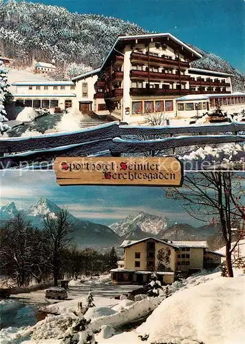AK / Ansichtskarte Berchtesgaden SporthotelSeimler Kat. Berchtesgaden