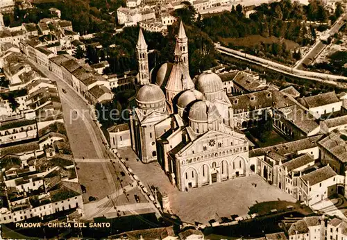 AK / Ansichtskarte Padova Chiesa del Santo Fliegeraufnahme Kat. Padova