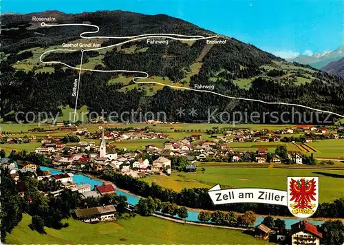 AK / Ansichtskarte Zell Ziller Tirol Rohrberg Kat. Zell am Ziller