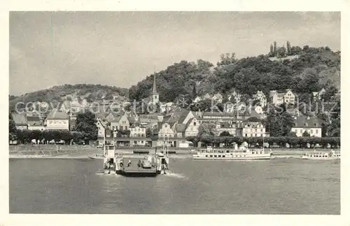 AK / Ansichtskarte Linz Rhein Rheinfaehre Kat. Linz am Rhein